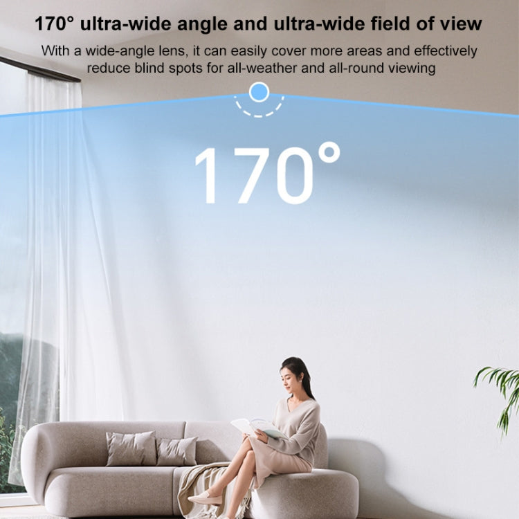 Telecamera di sorveglianza wireless WiFi HD con visione notturna