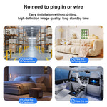 Telecamera di sorveglianza wireless WiFi HD con visione notturna