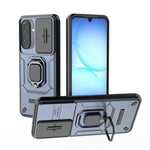 Custodia antiurto scorrevole Camshield TPU + PC con supporto per Galaxy A07 4G