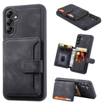 Custodia con porta carte in PU antifurto RFID per Samsung Galaxy S25 e S26