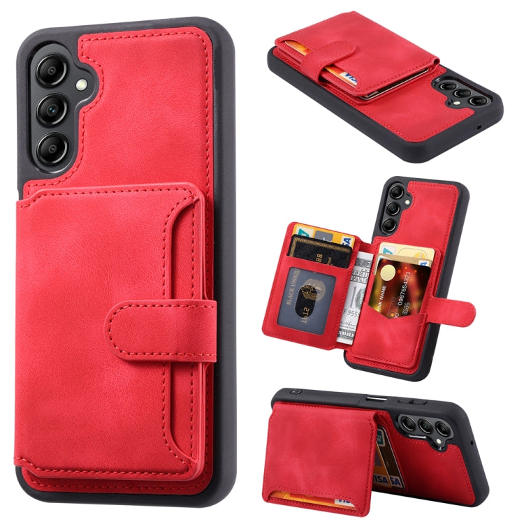 Custodia con porta carte in PU antifurto RFID per Samsung Galaxy S25 e S26