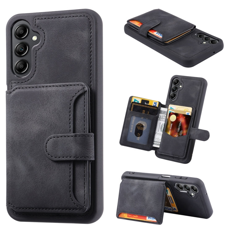 Custodia con porta carte in PU antifurto RFID per Samsung Galaxy S25 e S26