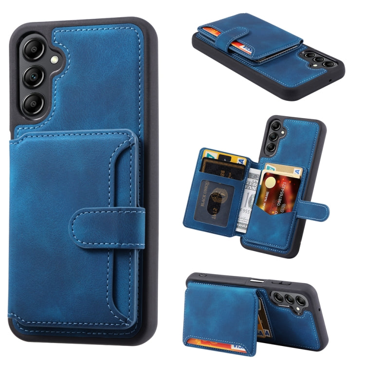 Custodia con porta carte in PU antifurto RFID per Samsung Galaxy S25 e S26