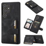 Custodia con porta carte in PU antifurto RFID per Samsung Galaxy S25 e S26