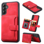 Custodia con porta carte in PU antifurto RFID per Samsung Galaxy S25 e S26