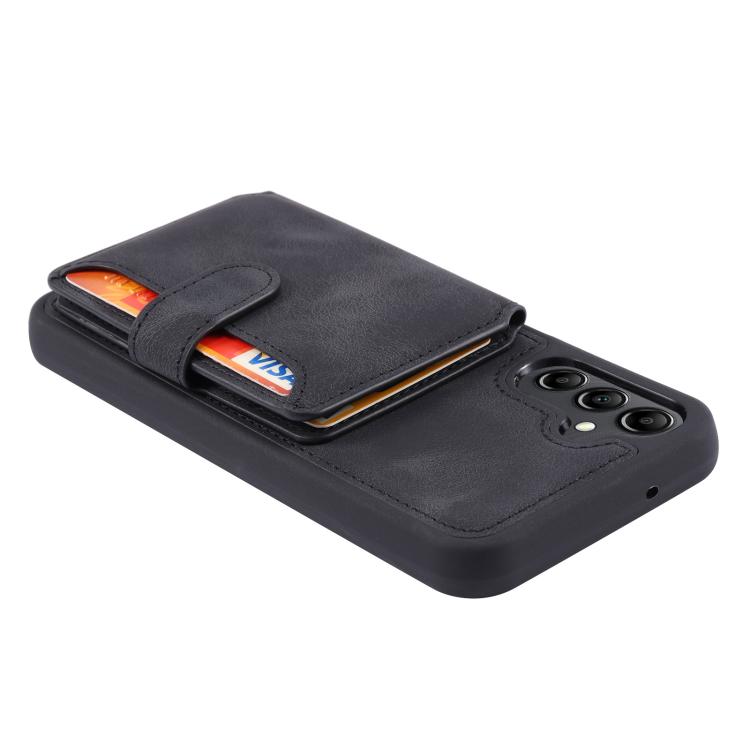 Custodia con porta carte in PU antifurto RFID per Samsung Galaxy S25 e S26