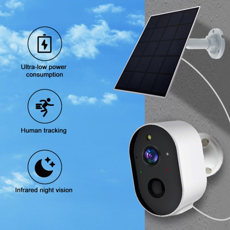 Telecamera sorveglianza wireless WiFi con pannello solare 3 MP