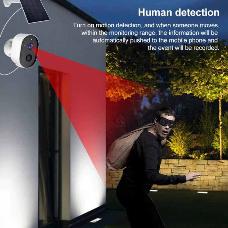 Telecamera sorveglianza wireless WiFi con pannello solare 3 MP