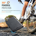Custodia in pelle magnetica RFID MagSafe con fibbia laterale per Samsung Galaxy