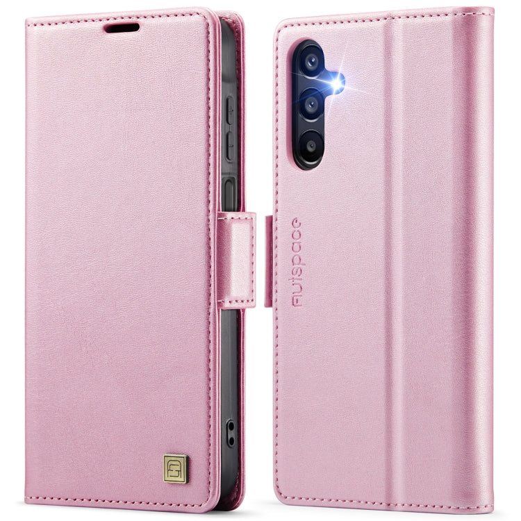 Custodia in pelle magnetica RFID MagSafe con fibbia laterale per Samsung Galaxy