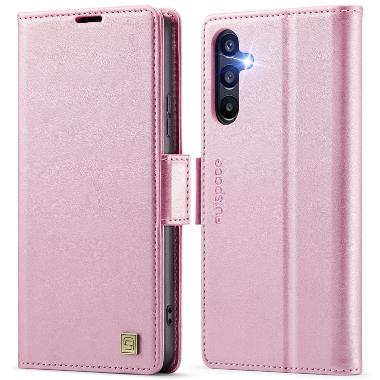 Custodia in pelle magnetica RFID MagSafe con fibbia laterale per Samsung Galaxy