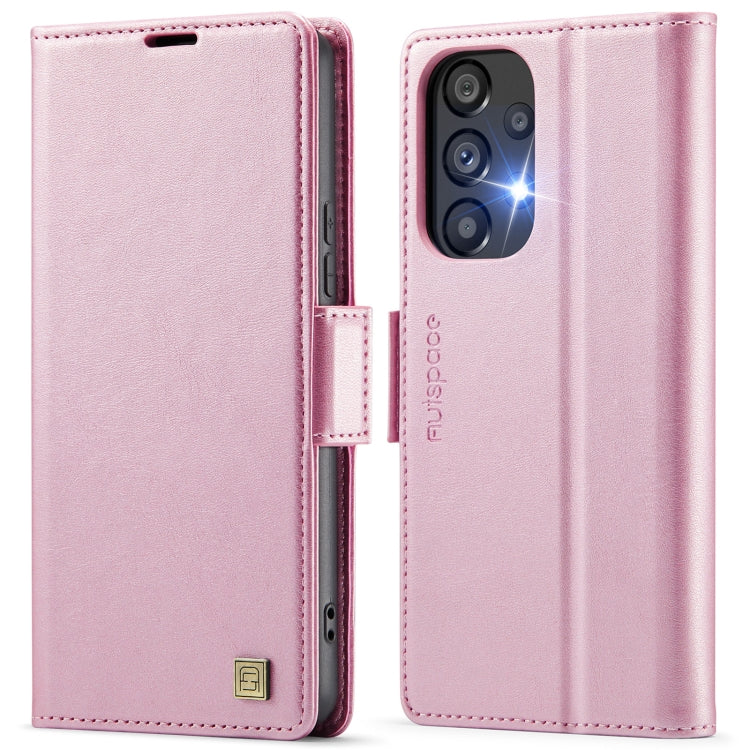 Custodia in pelle magnetica RFID MagSafe con fibbia laterale per Samsung Galaxy