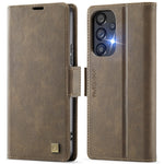 Custodia in pelle magnetica RFID MagSafe con fibbia laterale per Samsung Galaxy