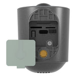 Telecamera WiFi Tuya Smart HD 3MP con batteria ricaricabile