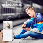 Telecamera WiFi Tuya Smart HD 3MP con batteria ricaricabile