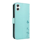 Custodia in pelle con motivo tarassaco per Samsung Galaxy A07, A36, A06 e A56
