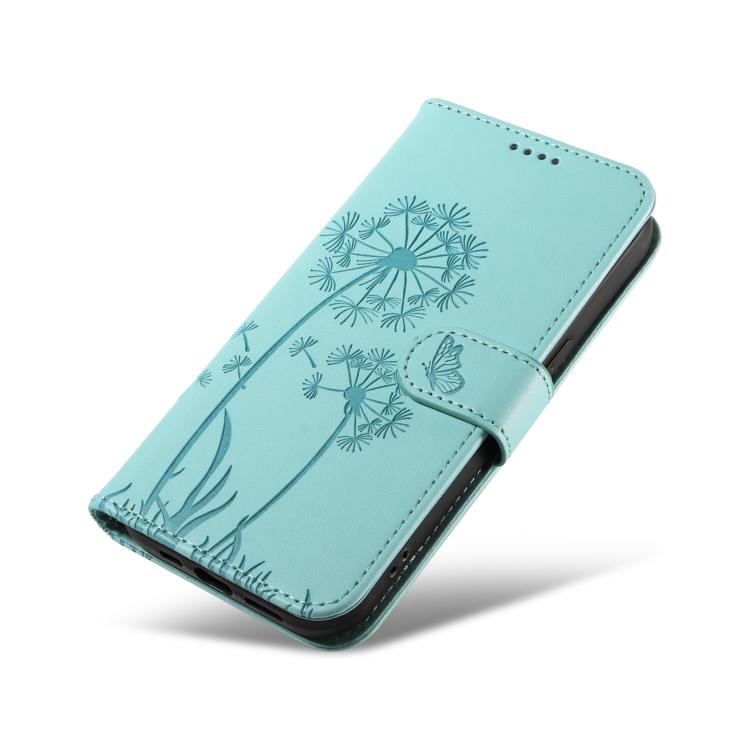 Custodia in pelle con motivo tarassaco per Samsung Galaxy A07, A36, A06 e A56