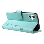 Custodia in pelle con motivo tarassaco per Samsung Galaxy A07, A36, A06 e A56