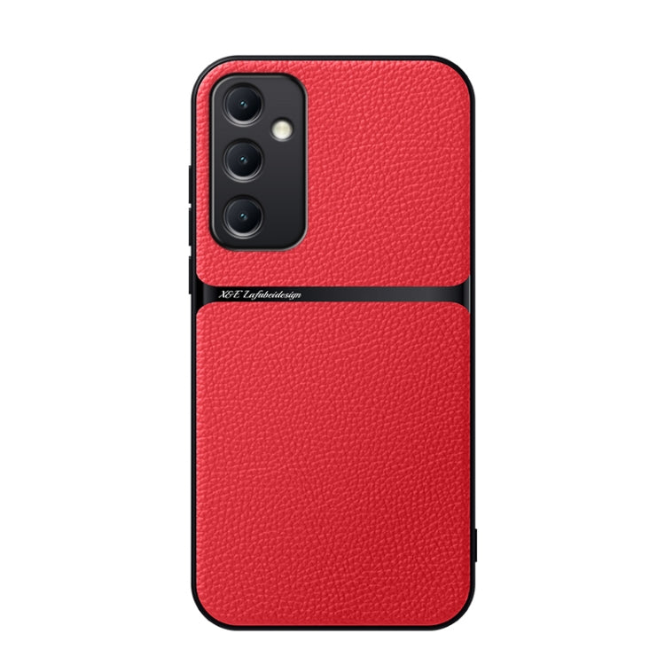 Custodia antiurto magnetica in pelle Litchi per Galaxy A35, A25, A34 e A54 5G