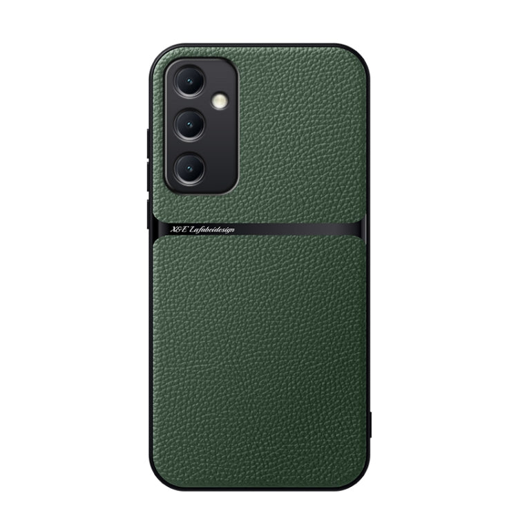 Custodia antiurto magnetica in pelle Litchi per Galaxy A35, A25, A34 e A54 5G