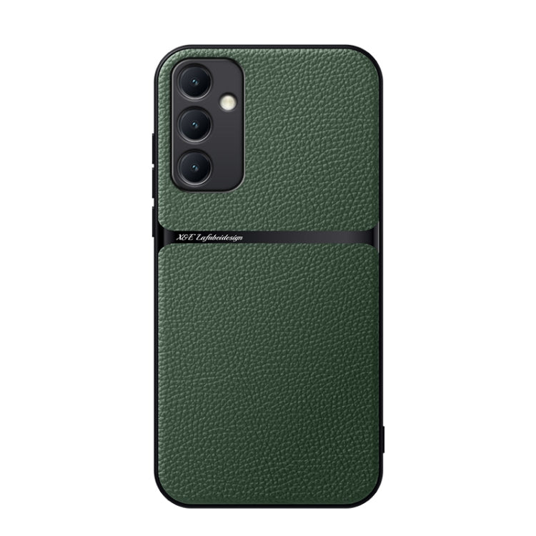 Custodia antiurto magnetica in pelle Litchi per Galaxy A35, A25, A34 e A54 5G