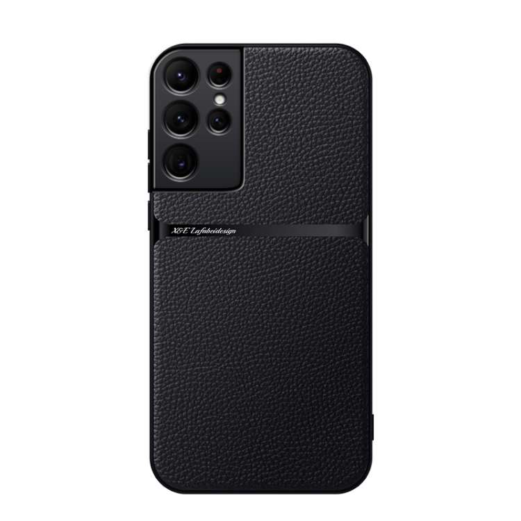 Custodia antiurto magnetica in pelle Litchi per Samsung Galaxy S21, S21+ e S21