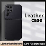 Custodia antiurto magnetica in pelle per Samsung Galaxy S22 Ultra, S22+, S22 e