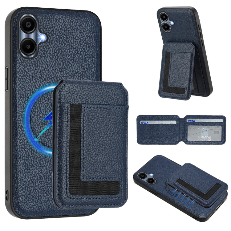 Custodia magnetica con porta carte per Samsung Galaxy A12 5G, A04, A13 5G e A53