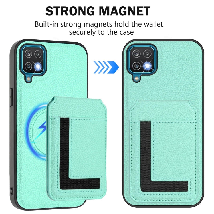 Custodia magnetica con porta carte per Samsung Galaxy A12 5G, A04, A13 5G e A53