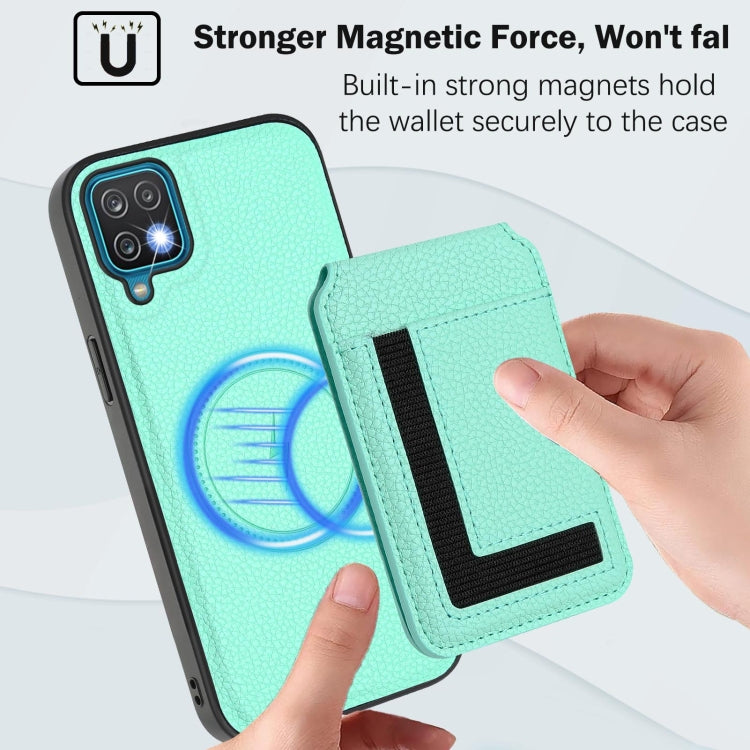 Custodia magnetica con porta carte per Samsung Galaxy A12 5G, A04, A13 5G e A53