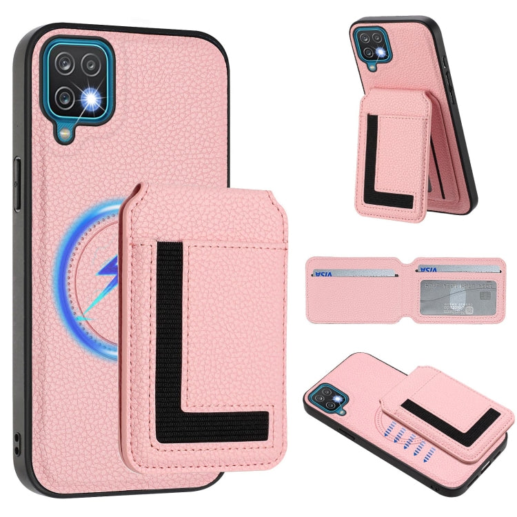 Custodia magnetica con porta carte per Samsung Galaxy A12 5G, A04, A13 5G e A53