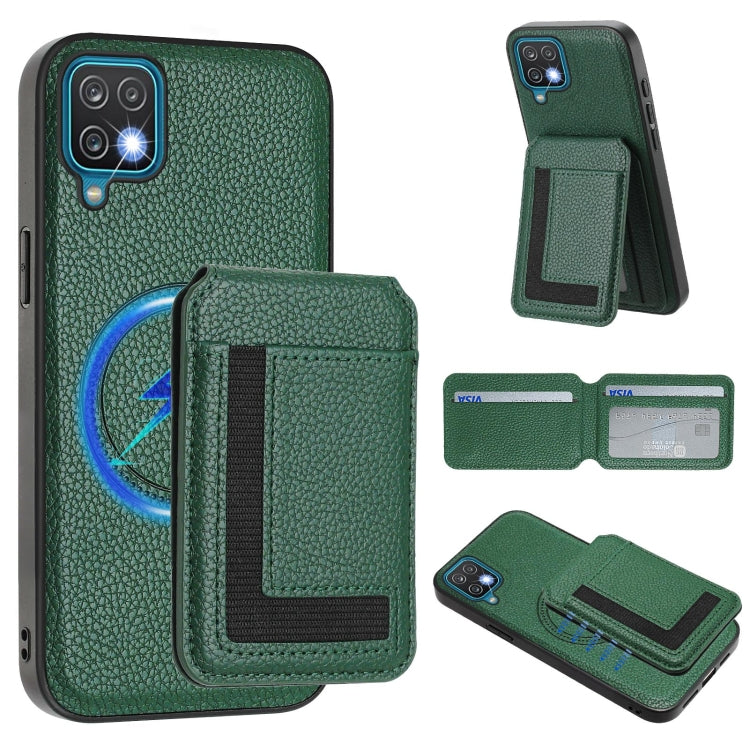 Custodia magnetica con porta carte per Samsung Galaxy A12 5G, A04, A13 5G e A53