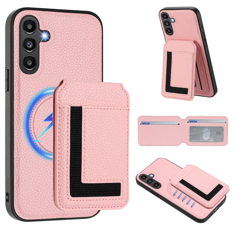 Custodia magnetica con porta carte per Samsung Galaxy A12 5G, A04, A13 5G e A53
