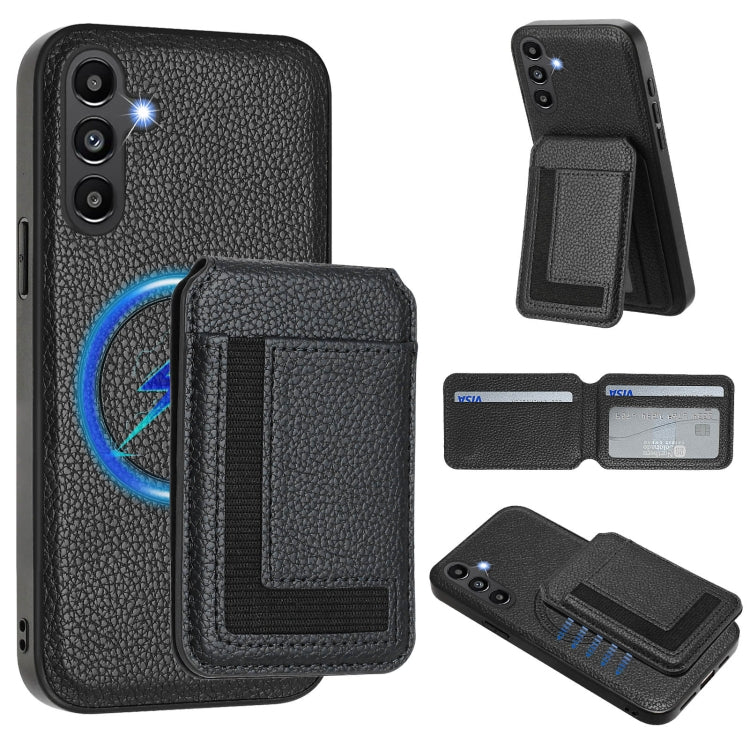 Custodia magnetica con porta carte per Samsung Galaxy A12 5G, A04, A13 5G e A53