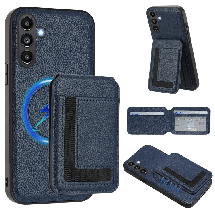 Custodia magnetica con porta carte per Samsung Galaxy A12 5G, A04, A13 5G e A53