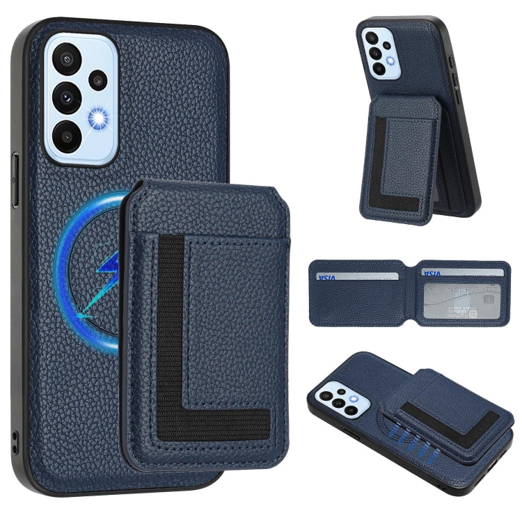 Custodia magnetica con porta carte per Samsung Galaxy A12 5G, A04, A13 5G e A53
