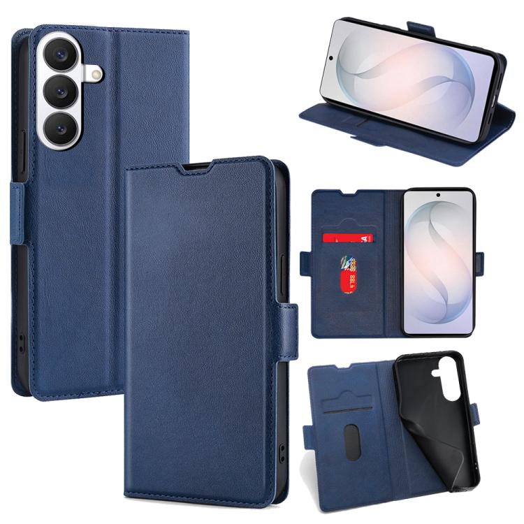Custodia in pelle ultrasottile con fibbia laterale per Samsung Galaxy S26+ 5G