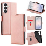 Custodia in pelle ultrasottile con fibbia laterale per Samsung Galaxy S26+ 5G