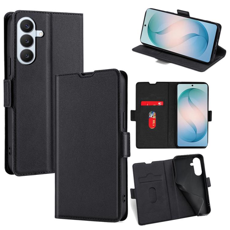 Custodia in pelle ultrasottile con fibbia laterale per Samsung Galaxy S26+ 5G