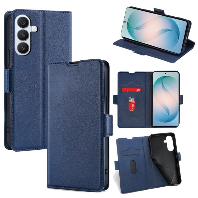 Custodia in pelle ultrasottile con fibbia laterale per Samsung Galaxy S26+ 5G