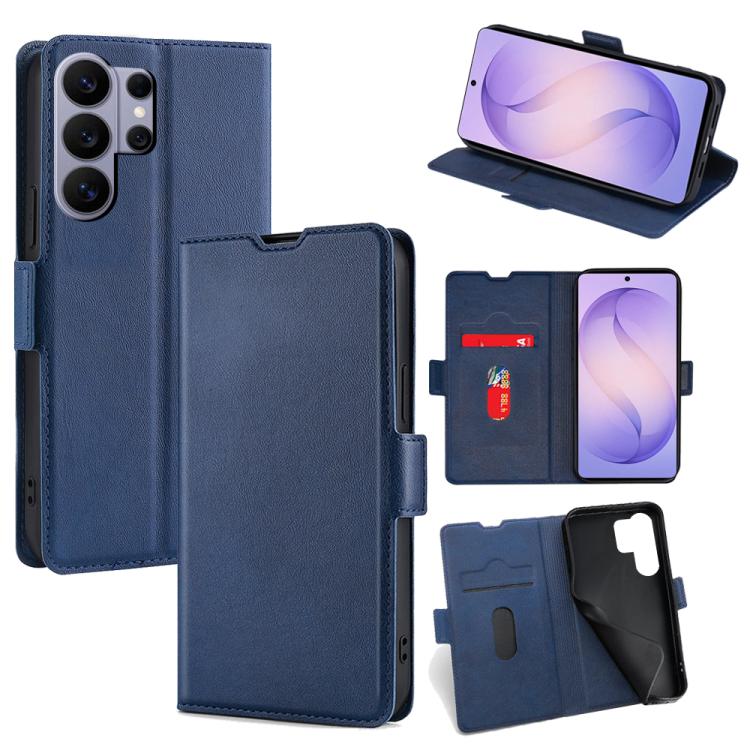 Custodia in pelle ultrasottile con fibbia laterale per Samsung Galaxy S26+ 5G