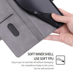 Custodia in pelle ultrasottile con fibbia laterale per Samsung Galaxy S26+ 5G