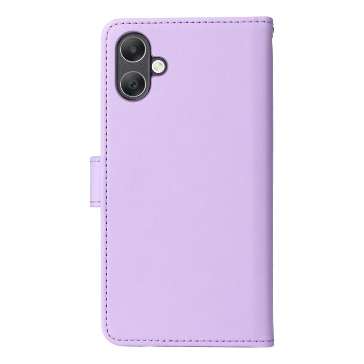 Custodia in vera pelle con supporto per Galaxy A06 4G