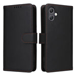 Custodia in vera pelle con supporto per Galaxy A06 4G