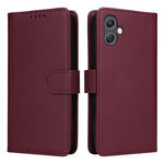 Custodia in vera pelle con supporto per Galaxy A06 4G