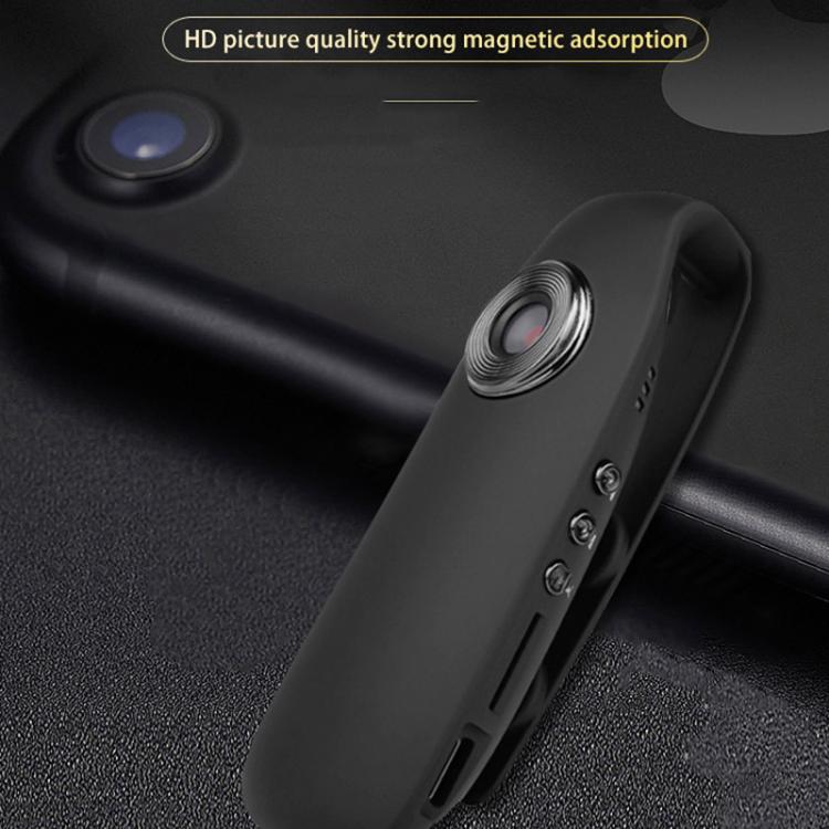 Videoregistratore HD 1080P portatile con clip posteriore