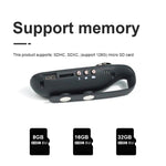 Videoregistratore HD 1080P portatile con clip posteriore