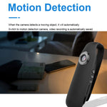 Videoregistratore HD 1080P portatile con clip posteriore