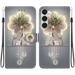 Custodia in pelle con disegno colorato per Samsung Galaxy S23 5G
