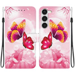 Custodia in pelle con disegno colorato per Samsung Galaxy S23 5G